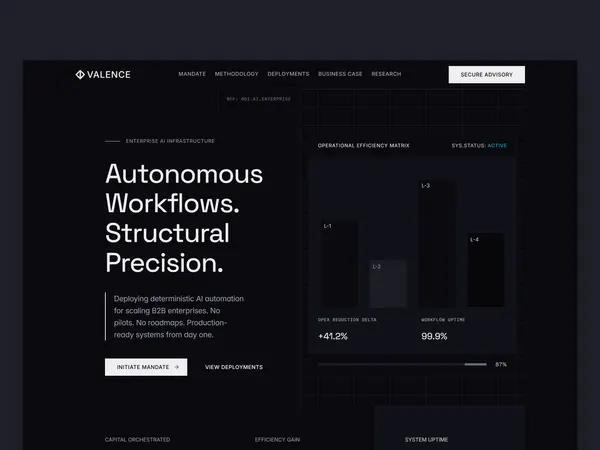 Screenshot 1 of Valence OS