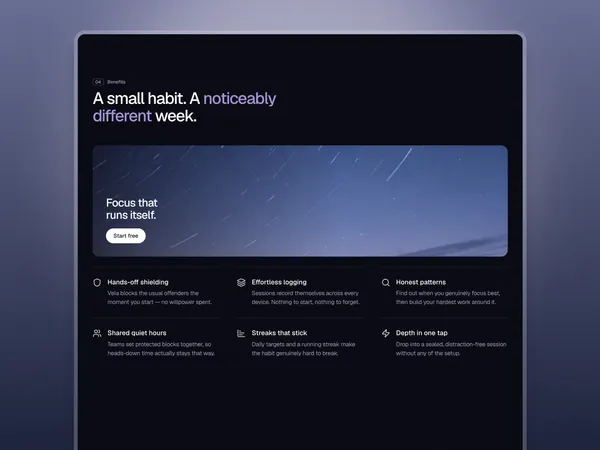 Screenshot 3 of Vela Focus