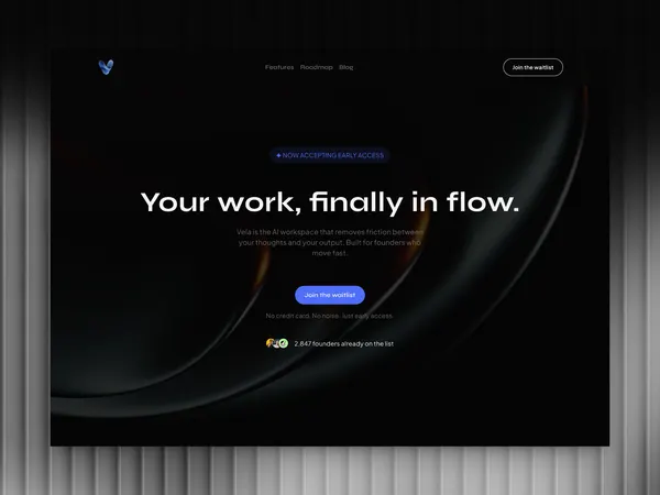 Screenshot 1 of Vela OS