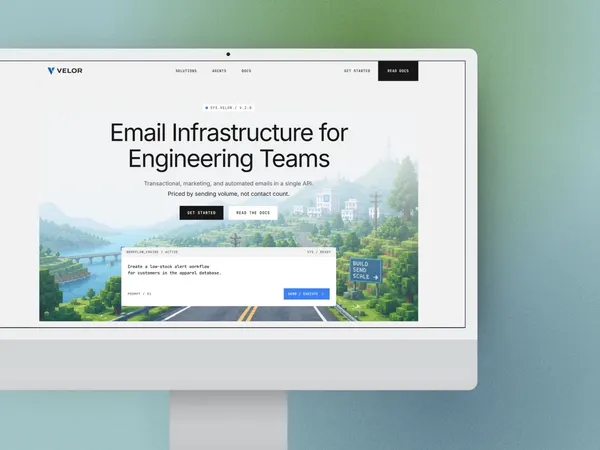 Screenshot 4 of Velor Infra Landing