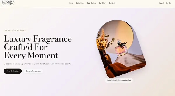 Screenshot 1 of Veloura Perfume