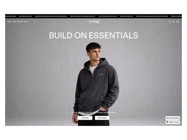 Screenshot 1 of VYNE Shop