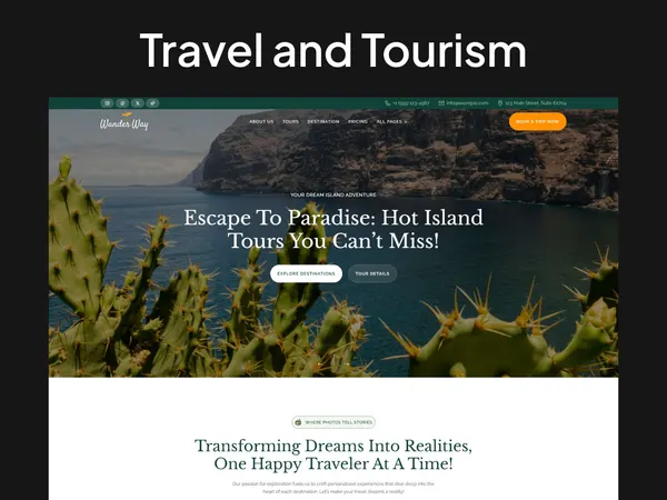 Screenshot 1 of Tourism