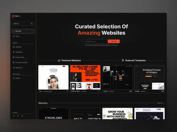 Screenshot 1 of WebHub
