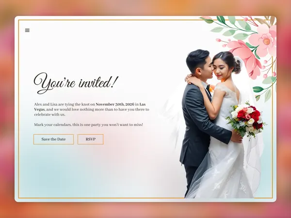 Screenshot 2 of Weddcard