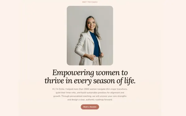 Screenshot 2 of women life coaches