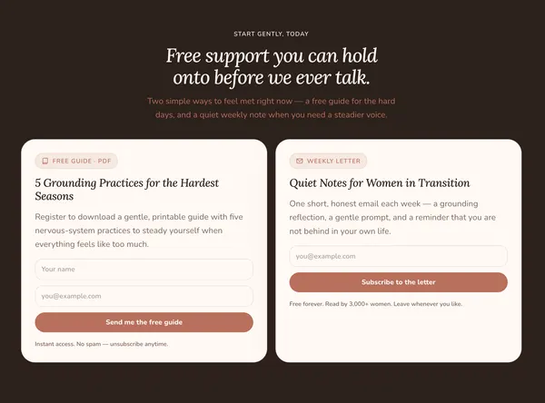 Screenshot 4 of women life coaches