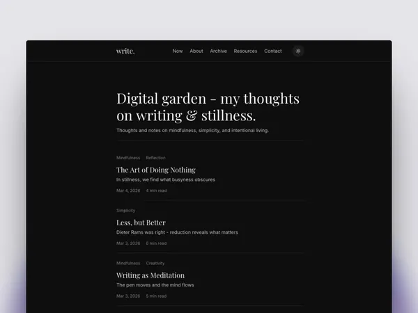 Screenshot 1 of Write