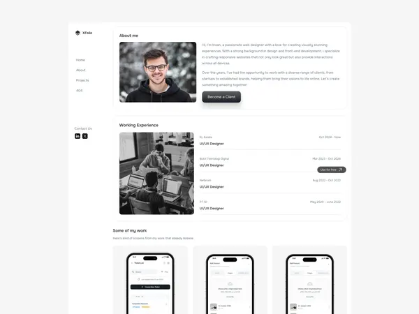 Screenshot 2 of XFolio