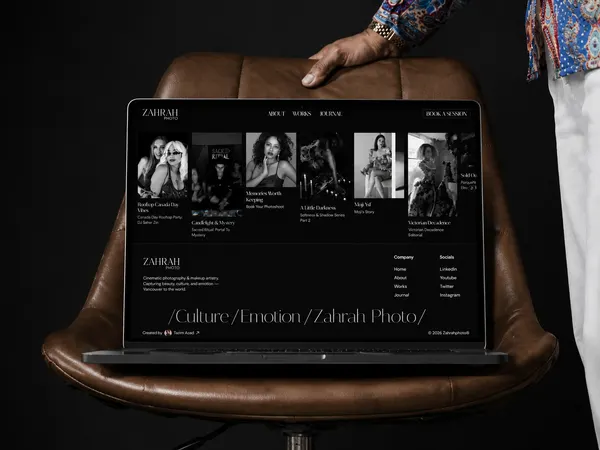 Screenshot 1 of ZahrahPhoto