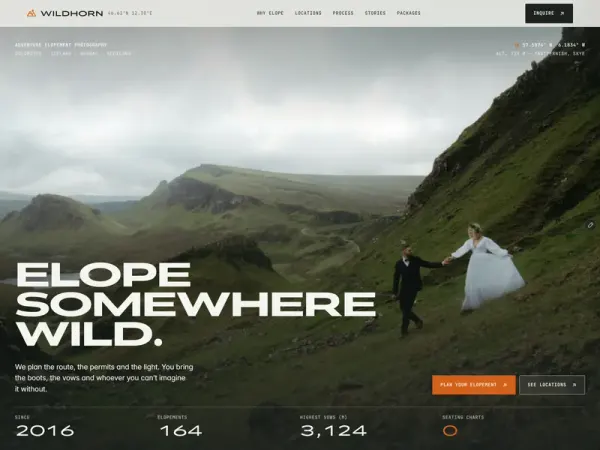 Adventure Elopement