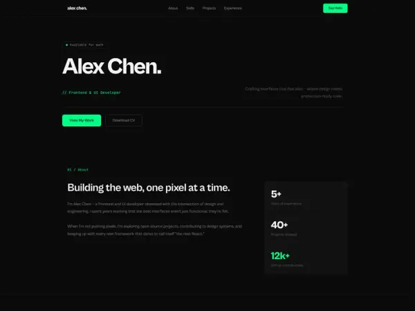 Alex Pfolio