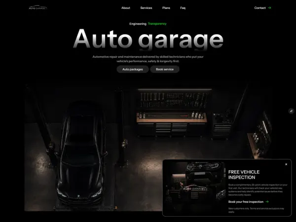 Auto garage