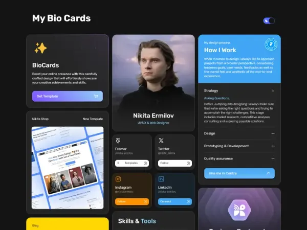 BioCards