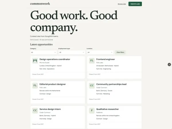 Commonwork
