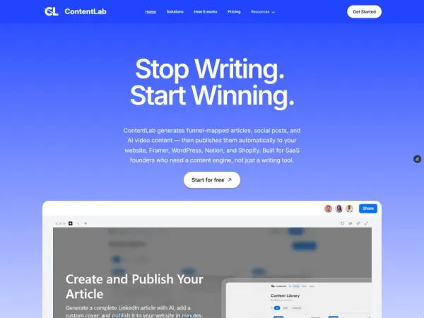 ContentLab Template