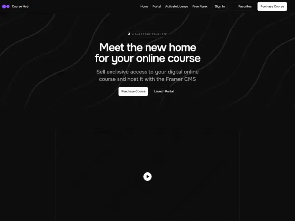 Course Hub