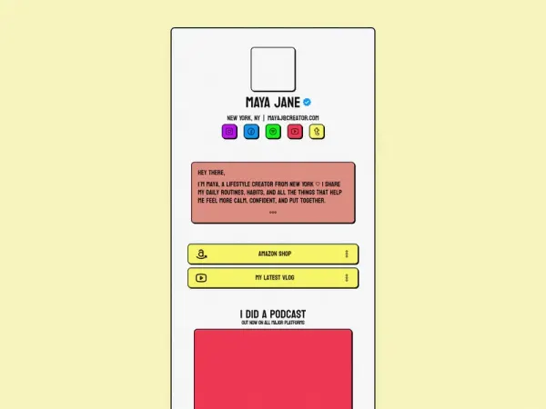 Creator Bio