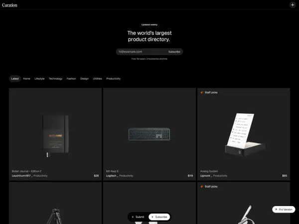 Curated