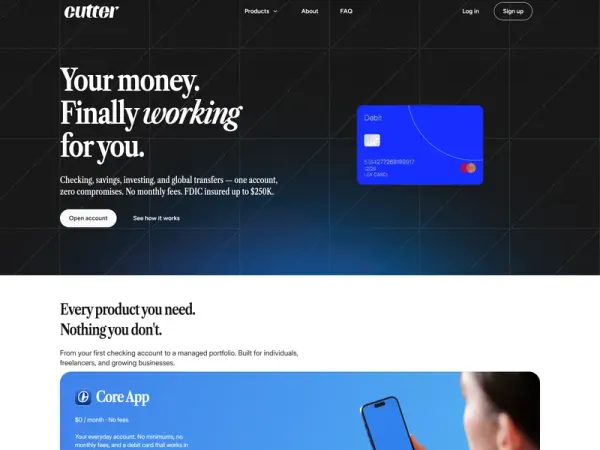 Cutter Neo Bank