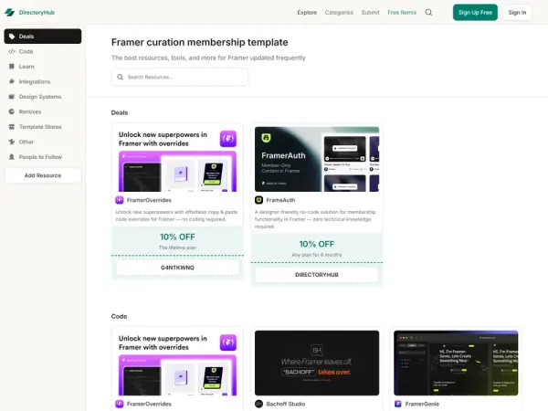 DirectoryHub
