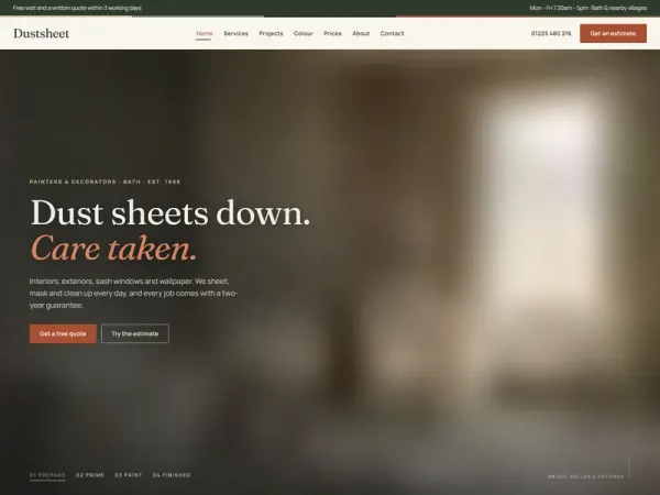 Dustsheet