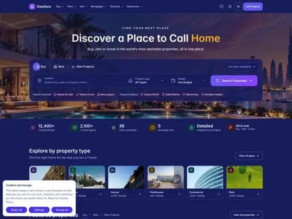 Dwellora: RealEstate
