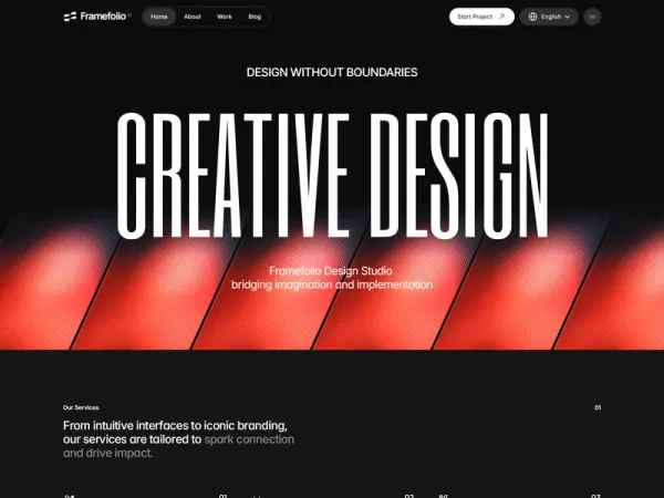 Framefolio Studio