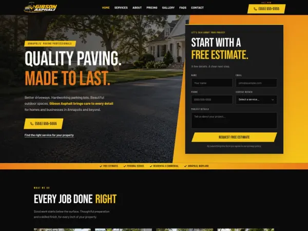 Gibson Paving