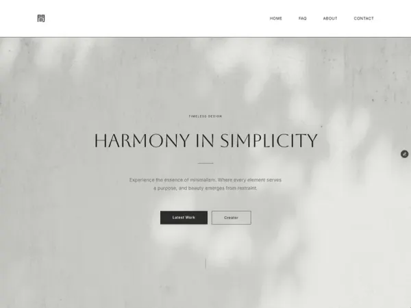 HarmonyinSimplicity
