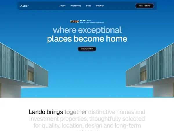 Lando Website