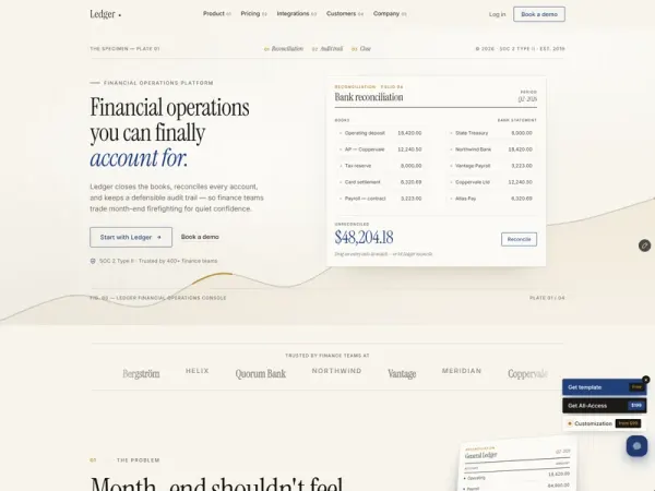 LEDGER Finance Audit