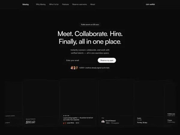 Meetsy - Launch Site