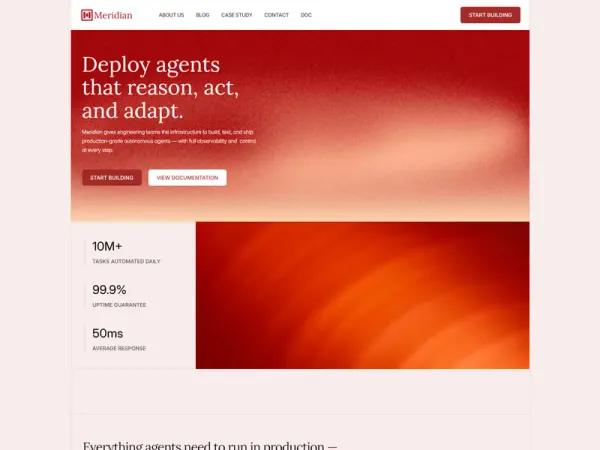 Meridian Website