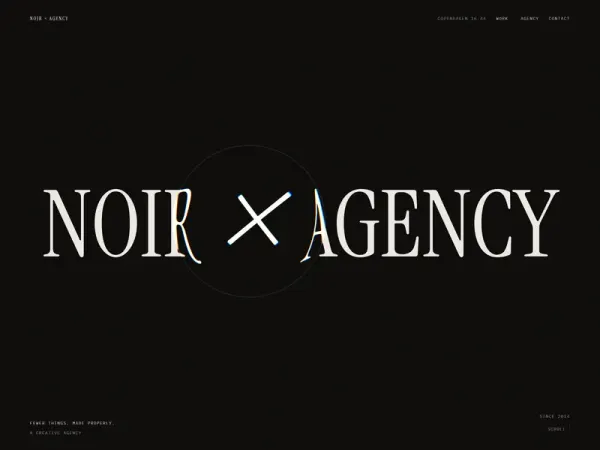 Noir Glass Lens
