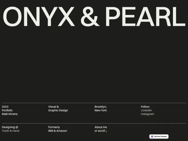 Onyx+Pearl