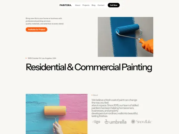 Paintora - Website