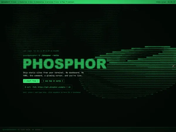 PHOSPHOR Terminal