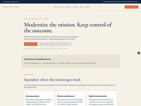 ProcureFrame
