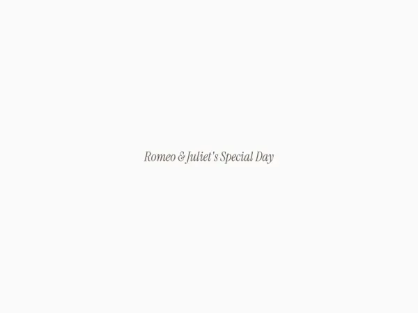 Romeo Juliet