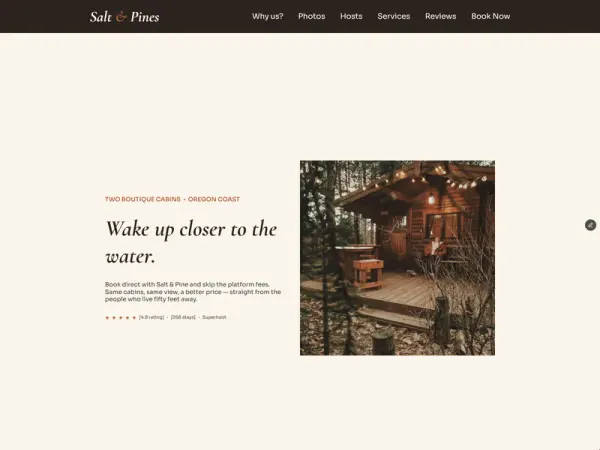 Salt & Pines Cabin