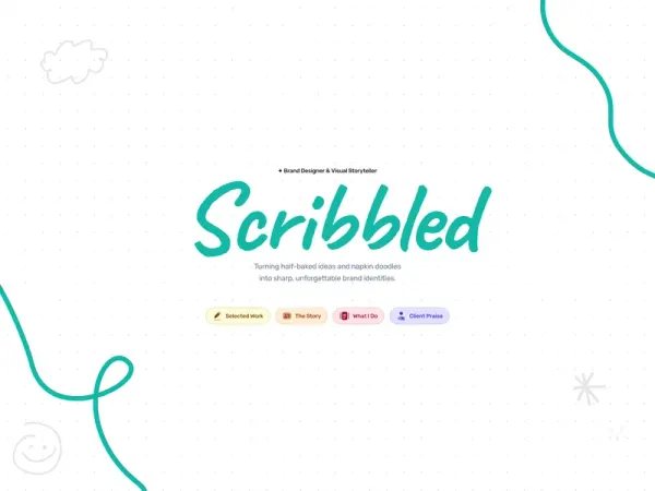 Scribbled