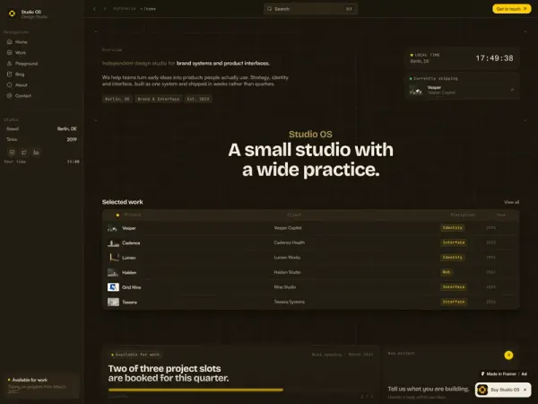 Studio OS