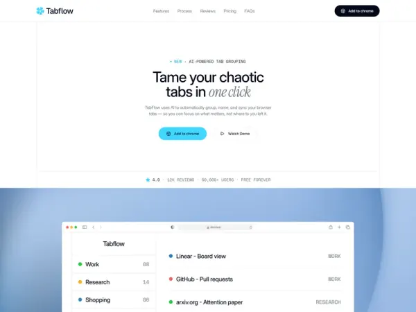 Tabflow