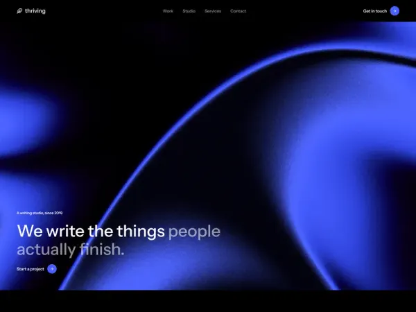 Thriving Writing