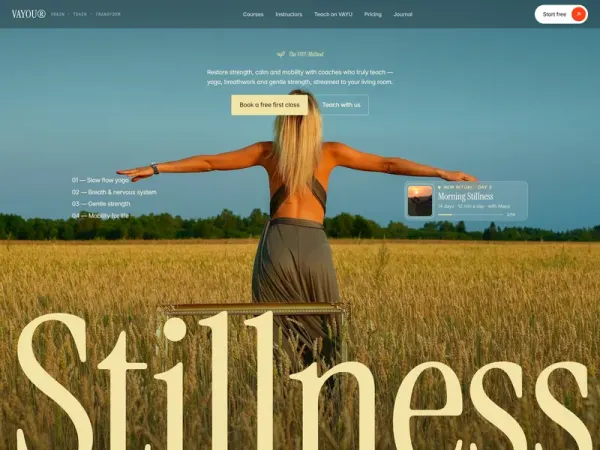 VAYU - Online Yoga