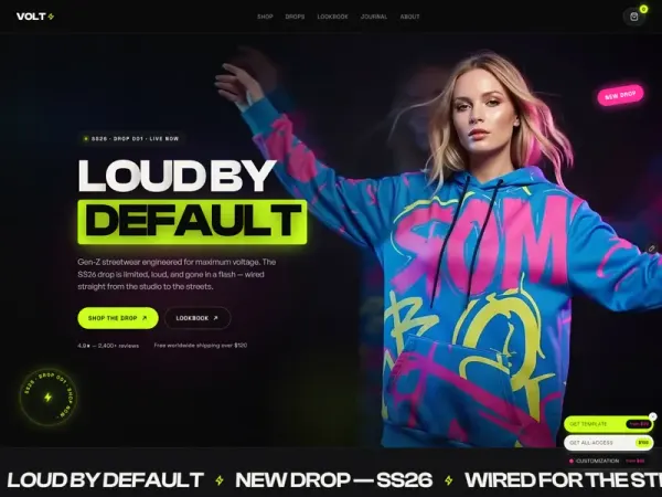 VOLT Streetwear Shop
