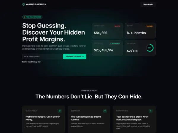 Whitfield Metrics