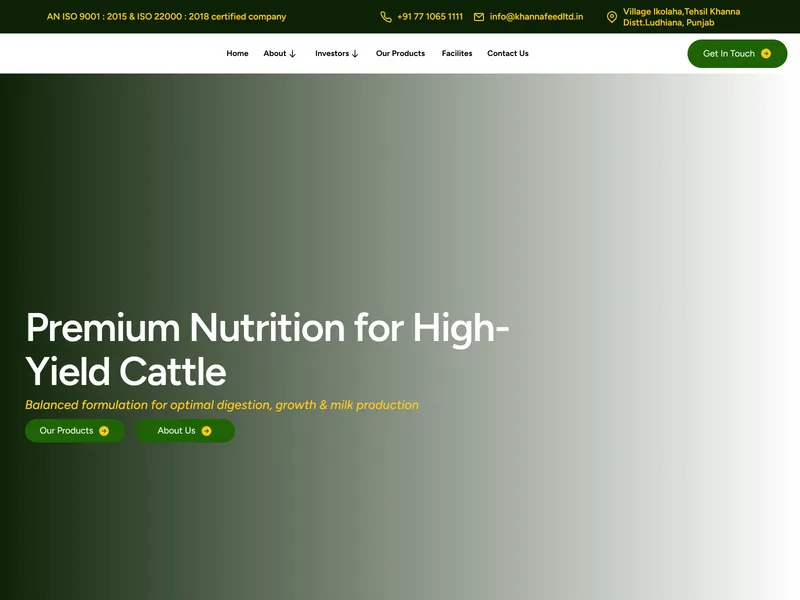 AgriFeed Pro