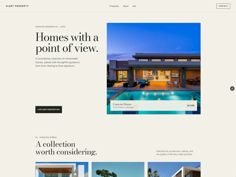 Alert Property